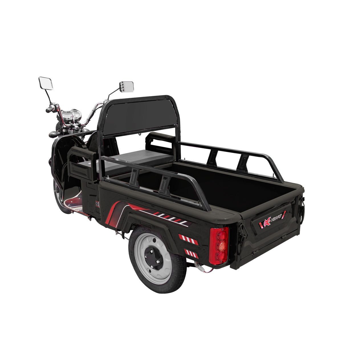 Triciclo de Carga Eléctrico, Kiwo Color Negro