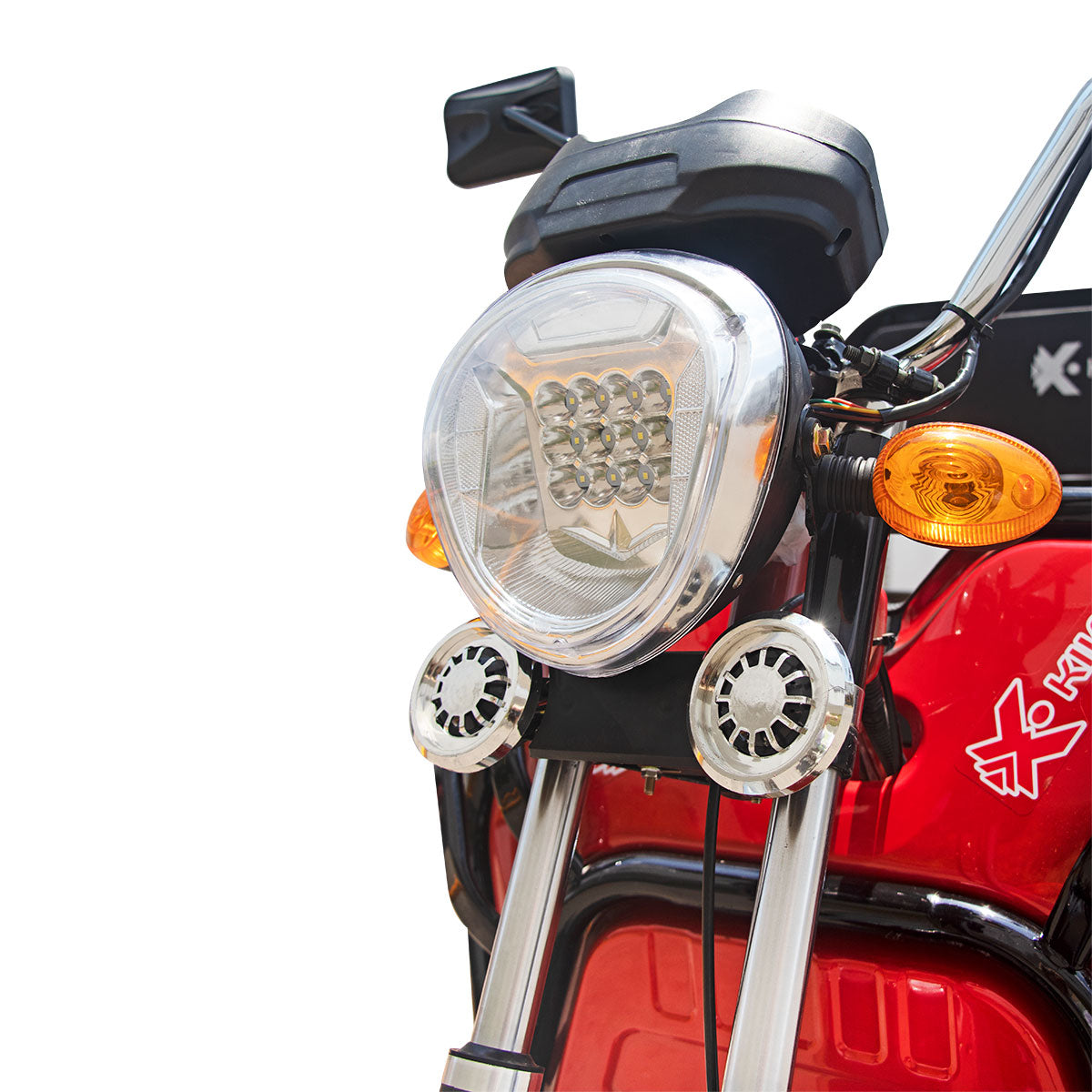 Triciclo de Carga Eléctrico, Kiwo color Rojo