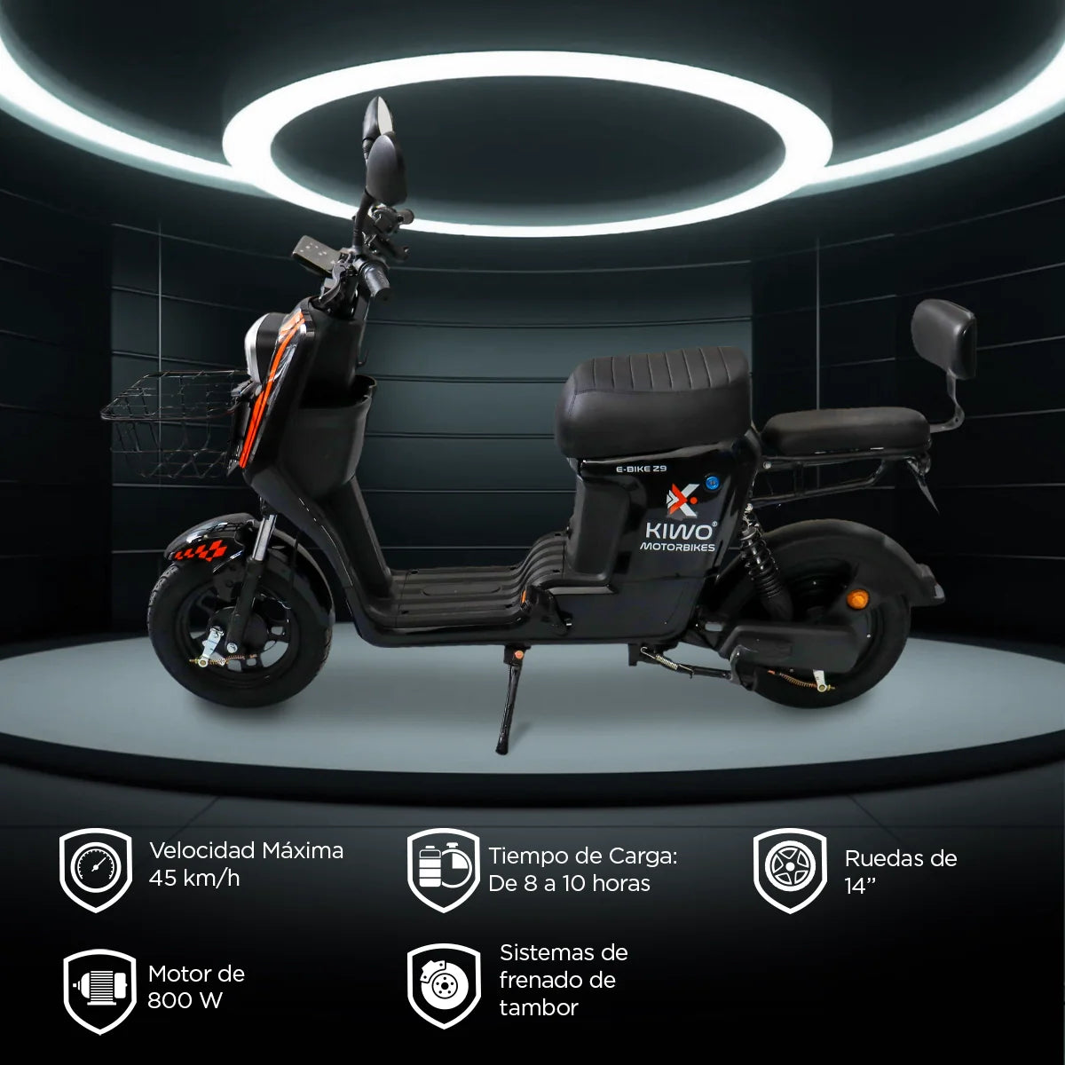 Bicicleta Eléctrica Kiwo Z9