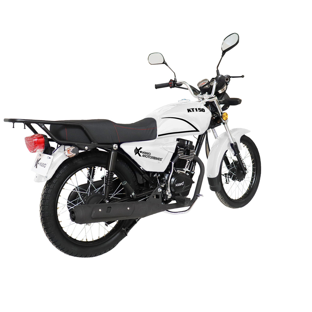 Motocicleta Kiwo color Blanco, KT150 2024