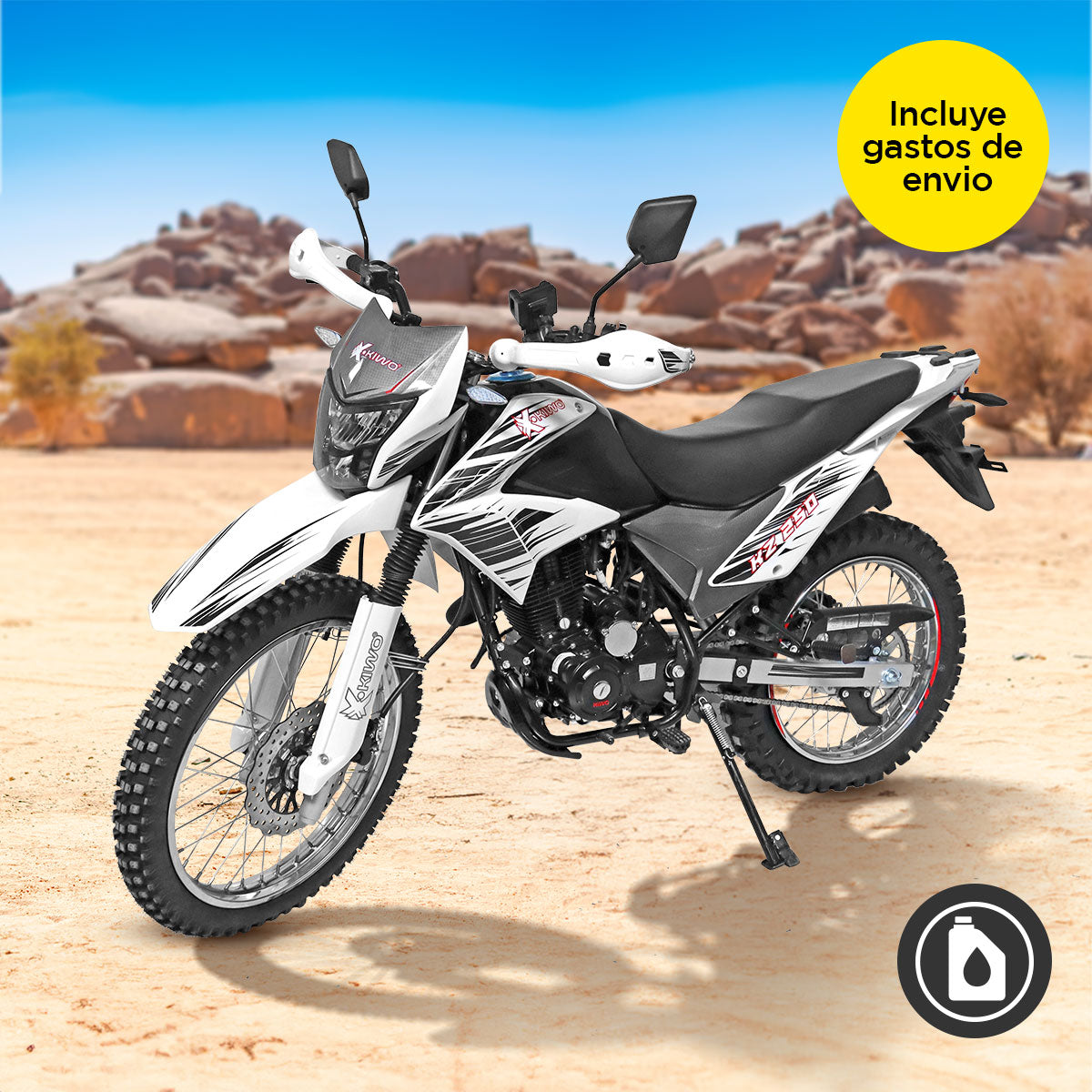 Motocicleta Kiwo KZ 250, 2025