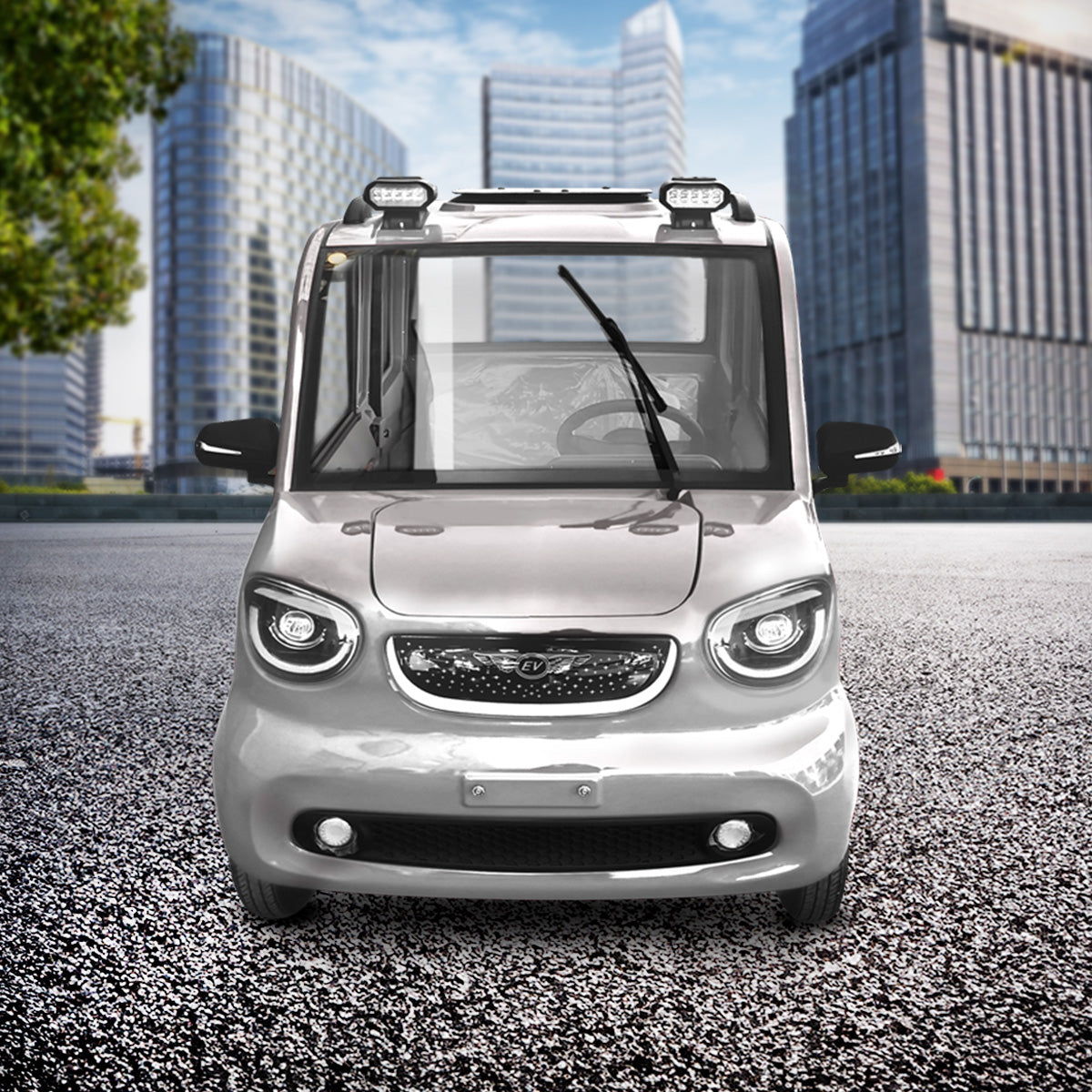 Vehículo Kiwo, E5, Color Plata