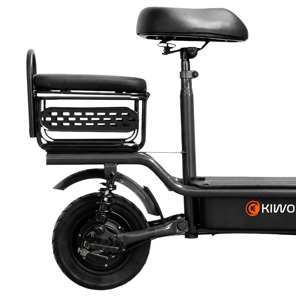 Scooter Eléctrico para Adultos con Asiento, Color Negro