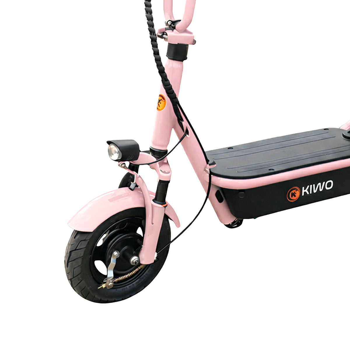 Scooter Eléctrico para Adultos con Asiento, Color Rosa