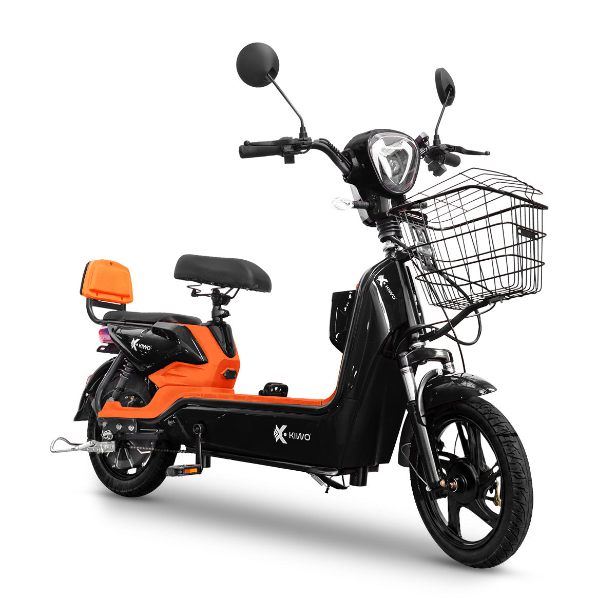 Bicicleta Eléctrica, Hikari, Color Naranja