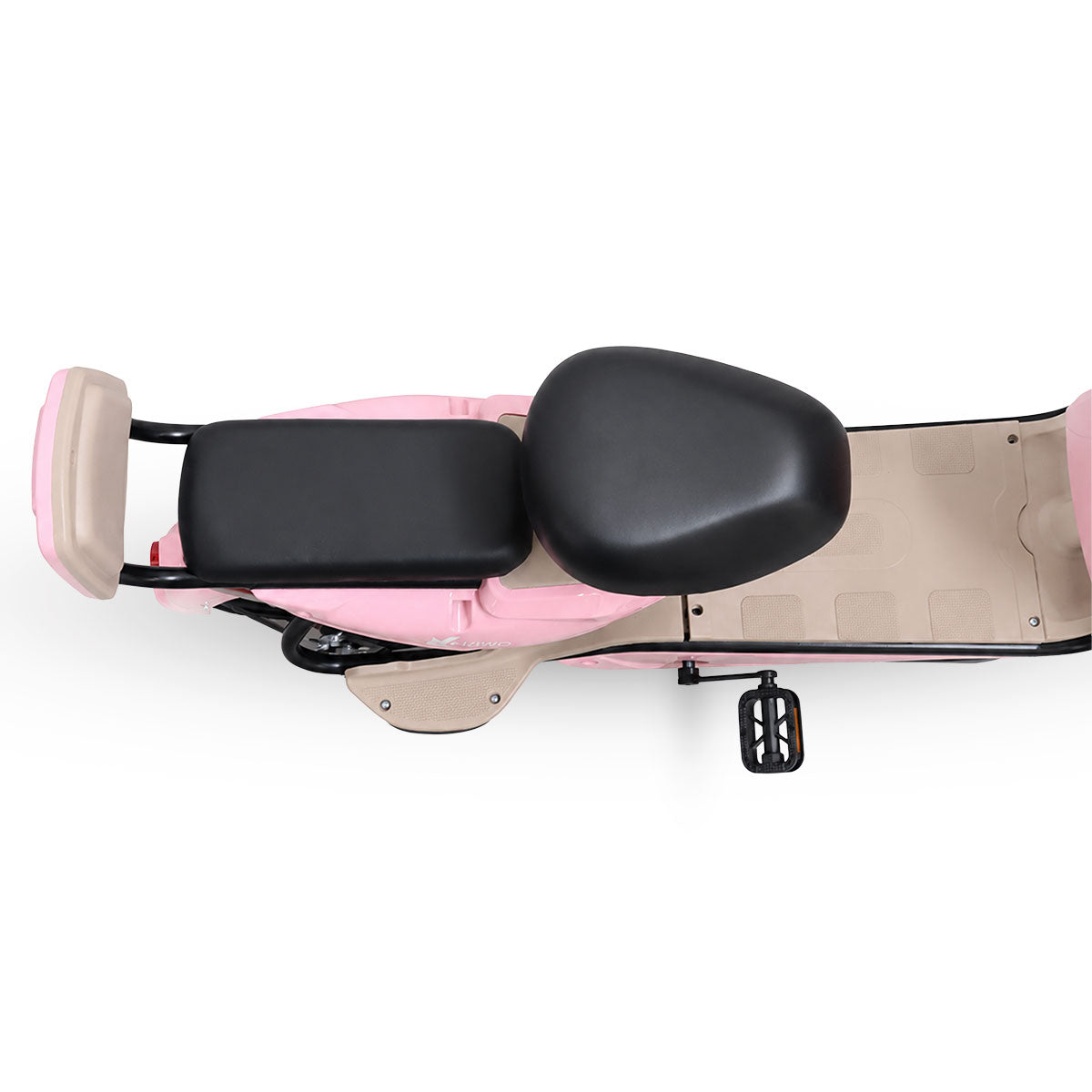 Bicicleta Eléctrica, Hikari, Color Rosa/Beige