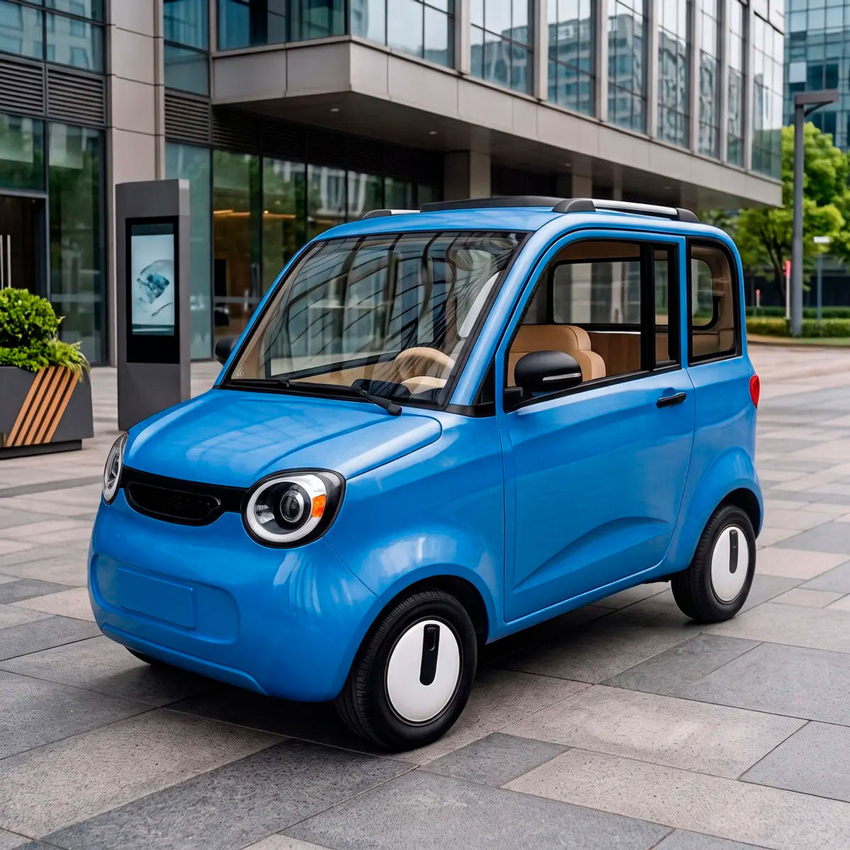 Vehículo Kiwo, E5, Color Azul