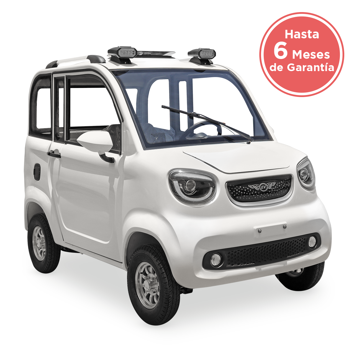 Vehículo Kiwo, E5, Color Blanco