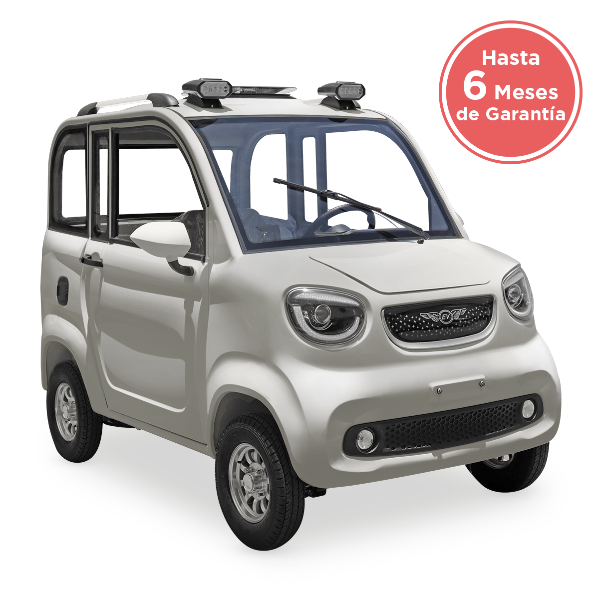 Vehículo Kiwo, E5, Color Plata