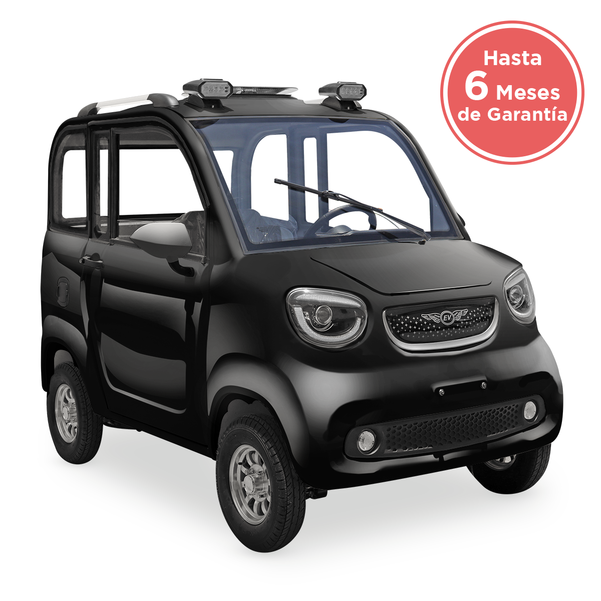 Vehículo Kiwo, E5, Color Negro
