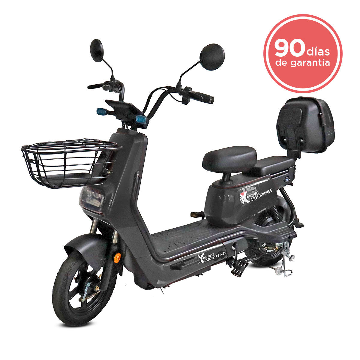 Bicicleta Eléctrica Kiwo color Negro 2023