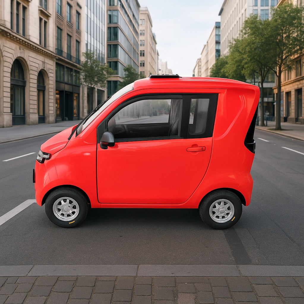 Vehículo Kiwo, E10, Color Rojo