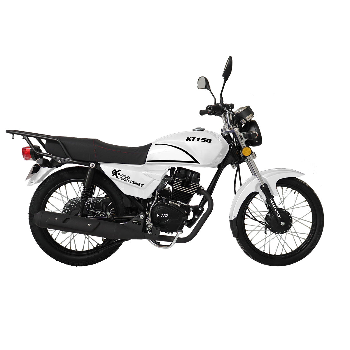 Motocicleta Kiwo color Blanco, KT150 2024