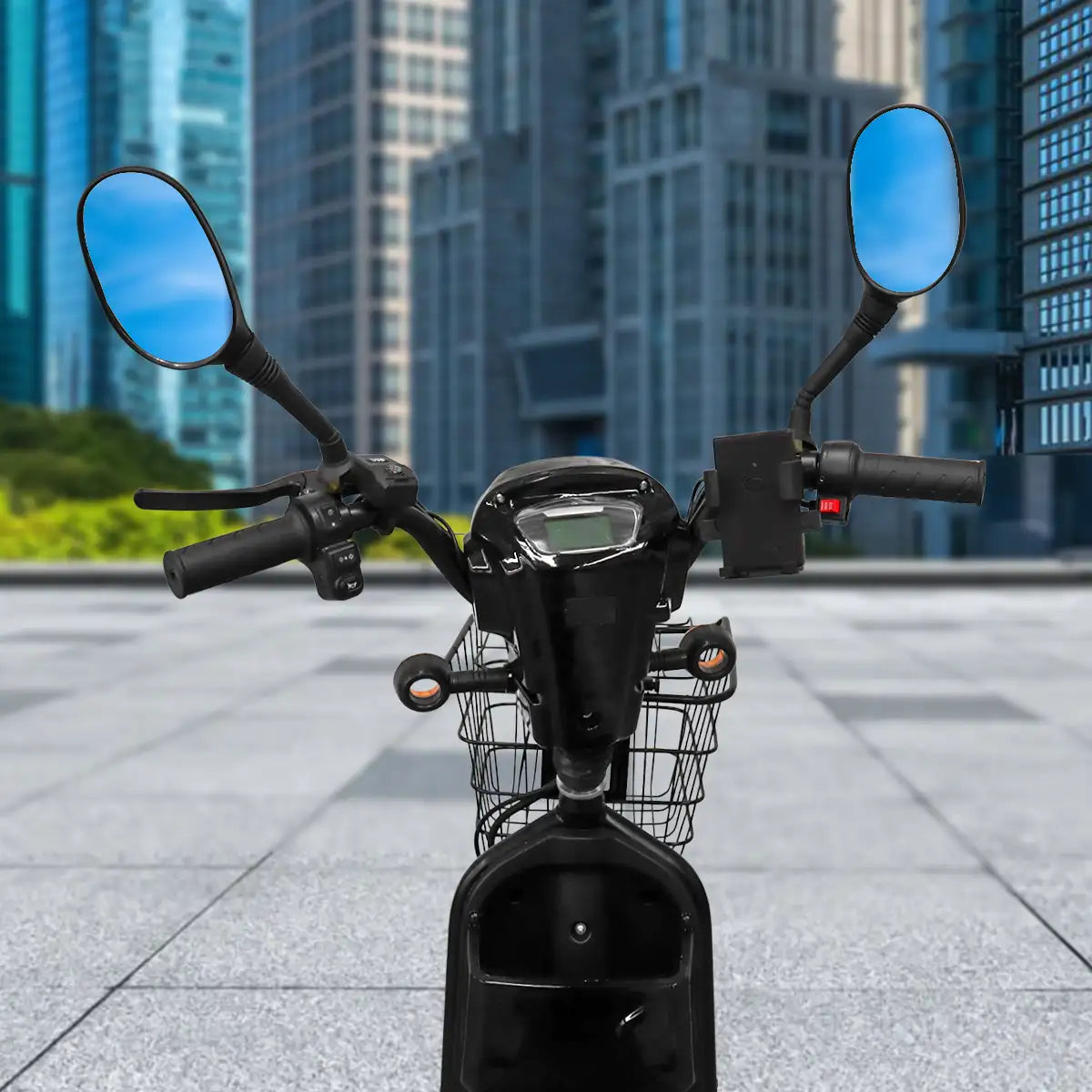 Bicicleta Eléctrica Negra Kiwo GY801