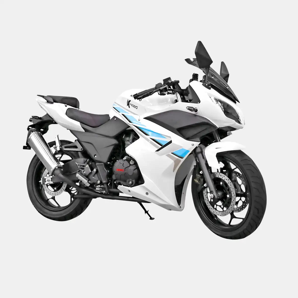 Motocicleta Kiwo KR 200 2025, Color Azul