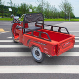 Triciclo de Carga Eléctrico Kiwo, Color Rojo