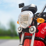 Triciclo de Carga Eléctrico Kiwo, Color Rojo