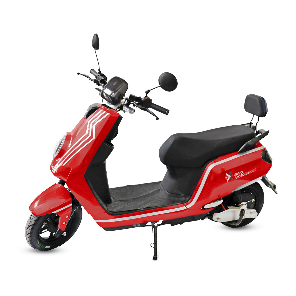 Motocicleta Eléctrica Kiwo E-Bike ZK color Rojo