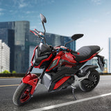 Motocicleta Eléctrica E-Bike ZR color Negro con Rojo