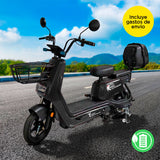 Bicicleta Eléctrica Kiwo color Negro 2023