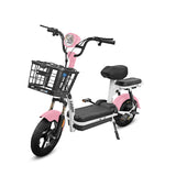 Bicicleta Eléctrica Kiwo GYE003, color Rosa
