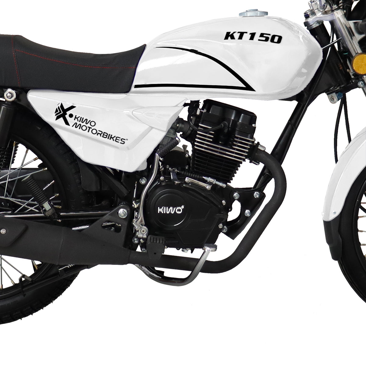 Motocicleta Kiwo color Blanco, KT150 2024