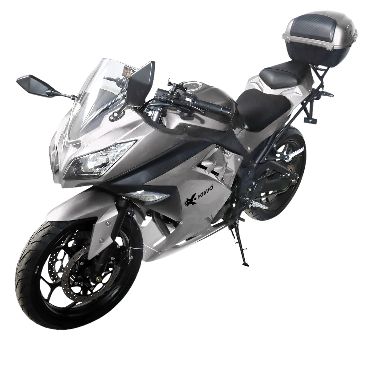 Motocicleta Kiwo Fuji 250 2025, color Gris