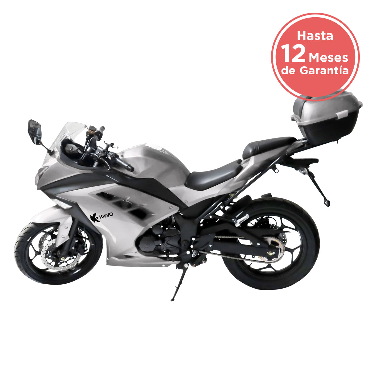 Motocicleta Kiwo Fuji 250 2025, color Gris