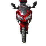 Motocicleta Kiwo Fuji 250 2025, color Rojo