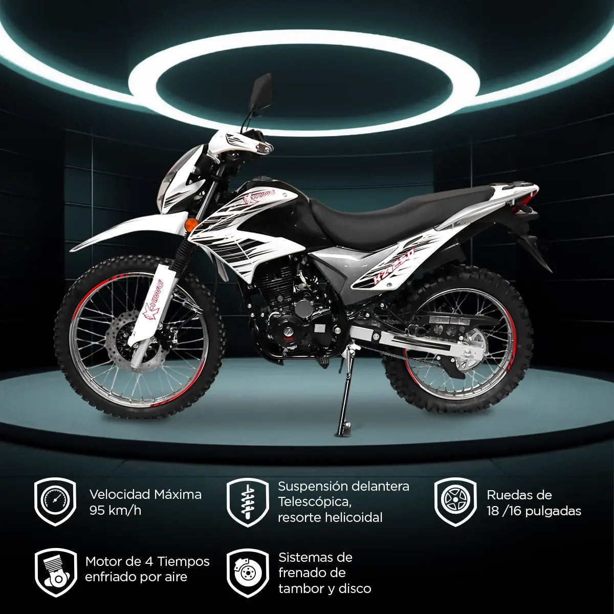 Motocicleta Kiwo KZ 250, 2025