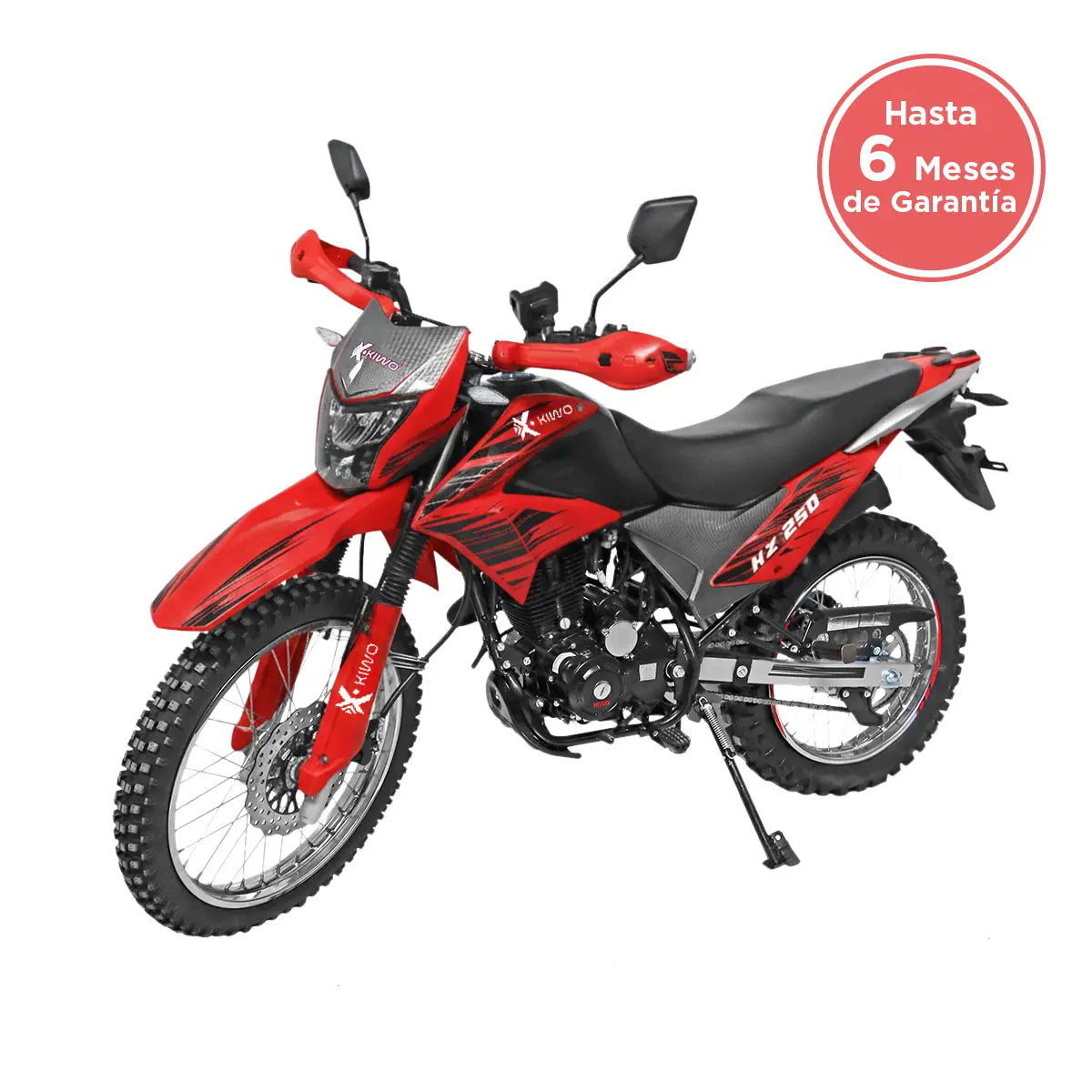 Motocicleta Kiwo KZ 250, 2025, Color Rojo