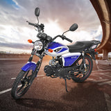 Motocicleta Kiwo KT-125L, color Azul