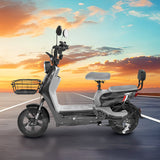 Bicicleta Eléctrica Negro con Gris Kiwo KL 800