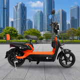 Bicicleta Eléctrica, Hikari, Color Naranja