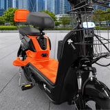 Bicicleta Eléctrica, Hikari, Color Naranja