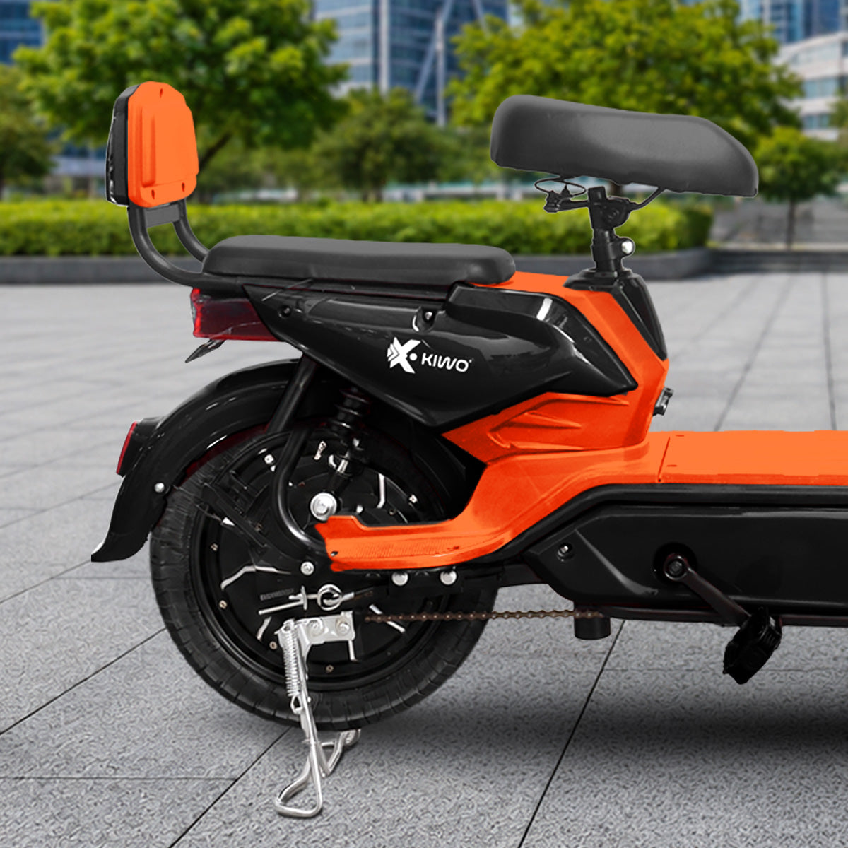 Bicicleta Eléctrica, Hikari, Color Naranja