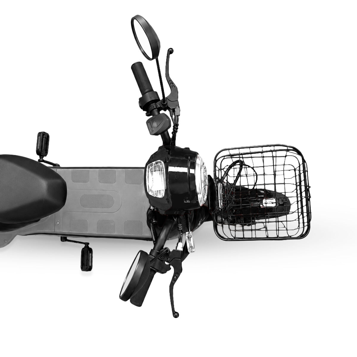 Bicicleta Eléctrica, Hikari, Color Negro/Gris