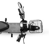Bicicleta Eléctrica, Hikari, Color Negro/Gris