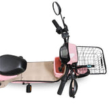 Bicicleta Eléctrica, Hikari, Color Rosa/Beige