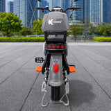Bicicleta Eléctrica, Hikari, Color Gris/Naranja