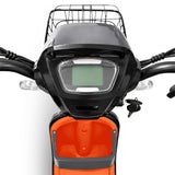 Bicicleta Eléctrica, Hikari, Color Gris/Naranja