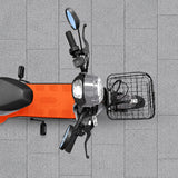 Bicicleta Eléctrica, Hikari, Color Gris/Naranja
