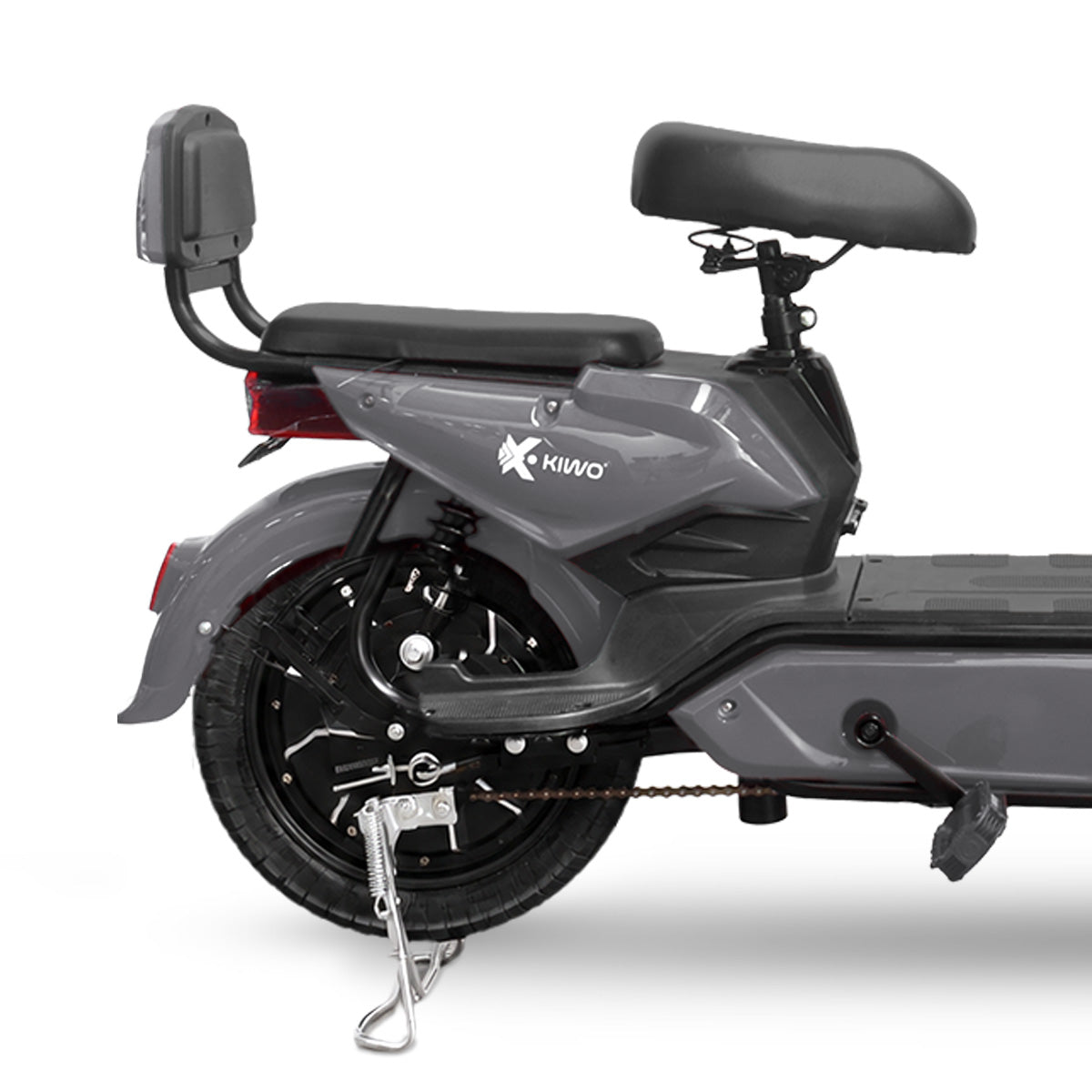 Bicicleta Eléctrica, Hikari, Color Gris/Negro