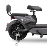 Bicicleta Eléctrica, Hikari, Color Gris/Negro