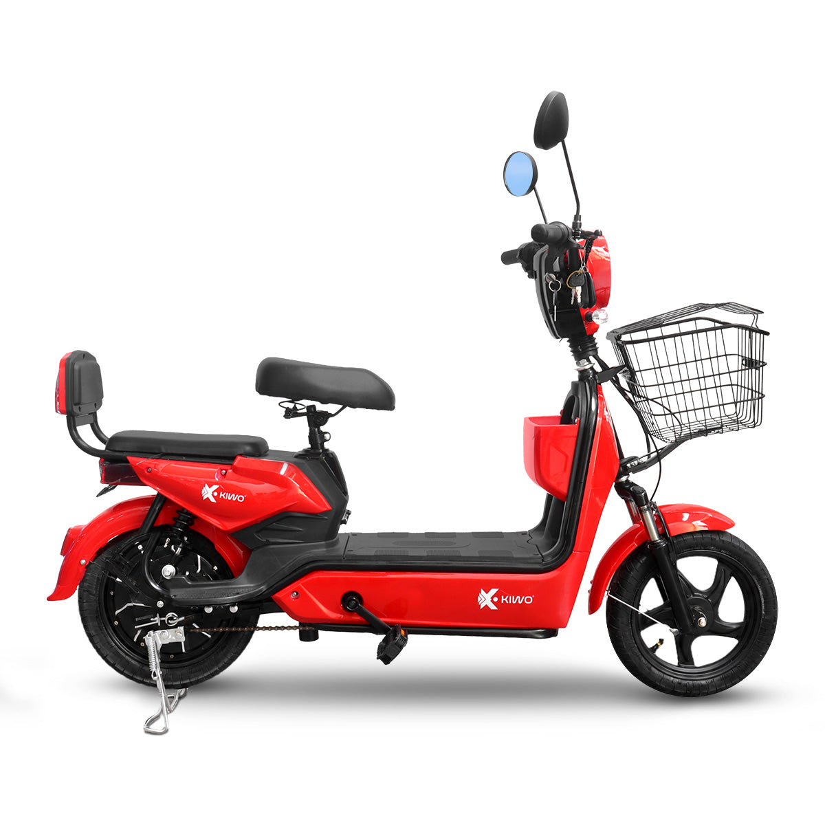 Bicicleta Eléctrica, Hikari, Color Rojo/Negro