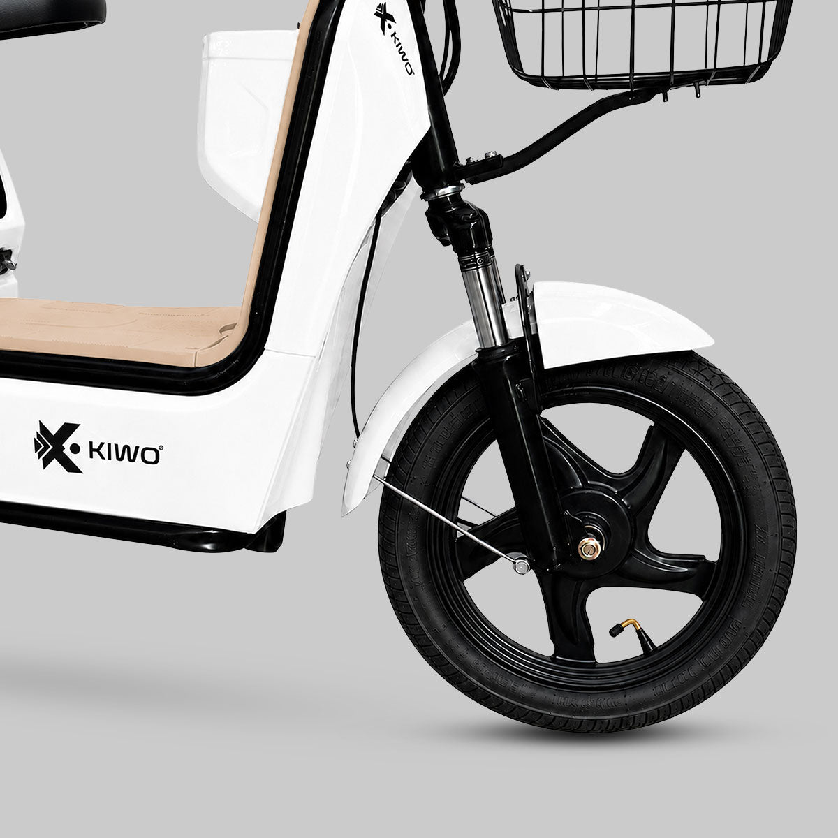 Bicicleta Eléctrica, Hikari, Color Blanco