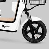 Bicicleta Eléctrica, Hikari, Color Blanco