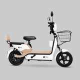 Bicicleta Eléctrica, Hikari, Color Blanco