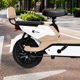 Bicicleta Eléctrica, Hikari, Color Blanco