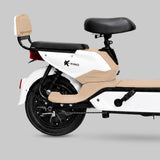 Bicicleta Eléctrica, Hikari, Color Blanco